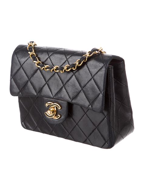 chanel vintage mini square flap|chanel mini flap bag fashionphile.